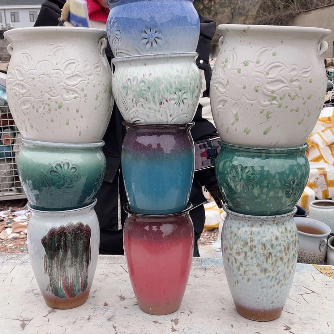 红陶王嫂花盆直播0220-472框