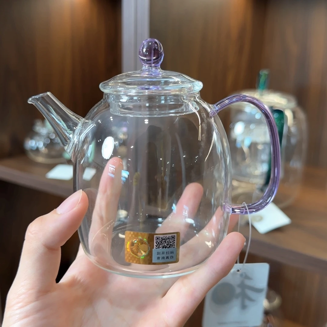 禾器宴臣壶浅紫色