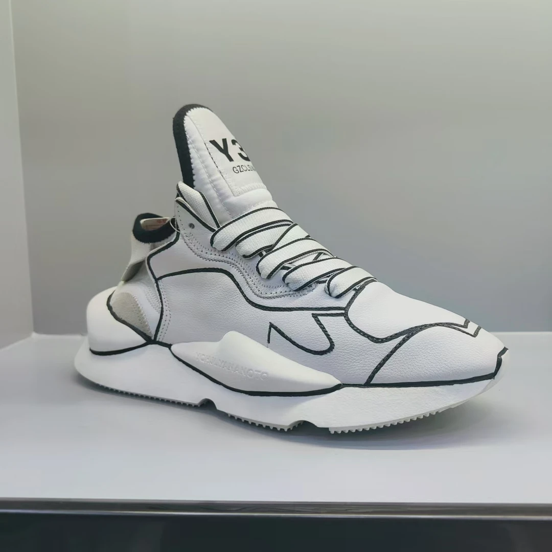 明星款白武士男鞋时尚真皮休闲鞋男女厚底百搭运动休闲小白鞋潮鞋