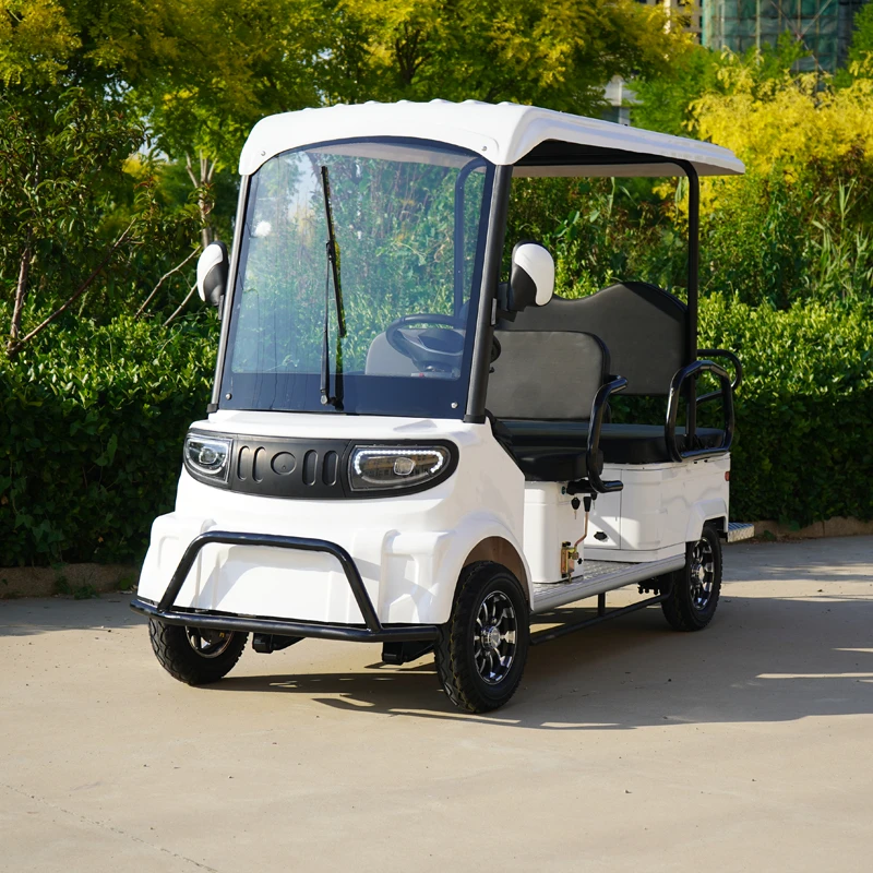 豪华款小巴士M8车型电动四轮车景区观光小区物业代步车家庭代步车