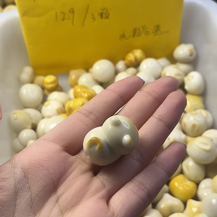 静***开吊坠菩提根/象牙果瑕疵4