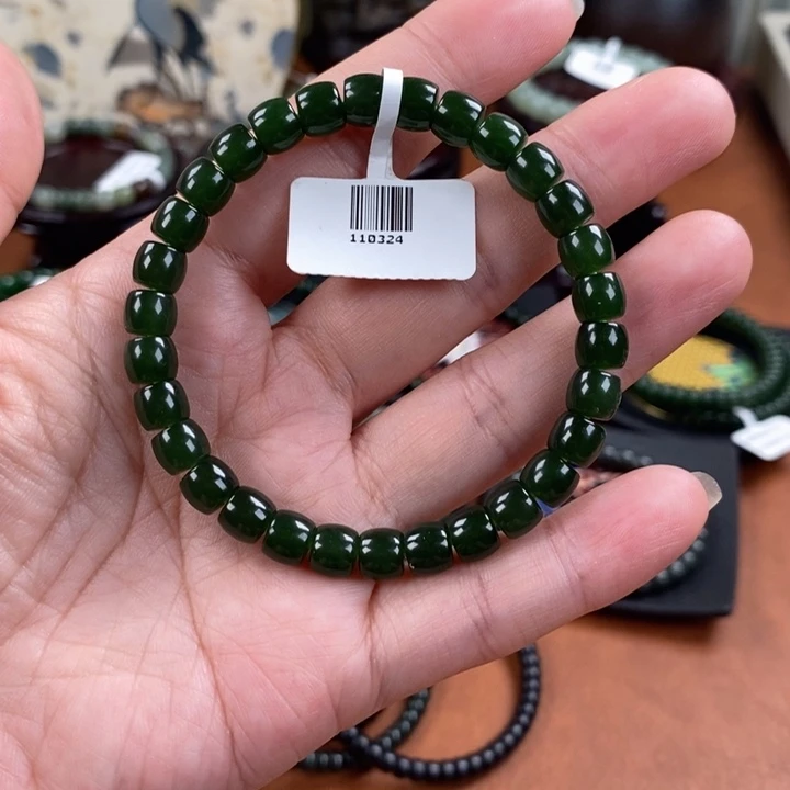 未镶嵌手链和田玉桥****晏