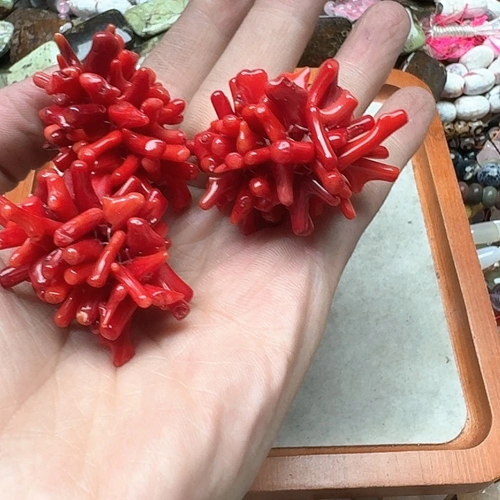 玛瑙/玉髓合金珠宝半成品一个31mm三姑娘毛毛虫