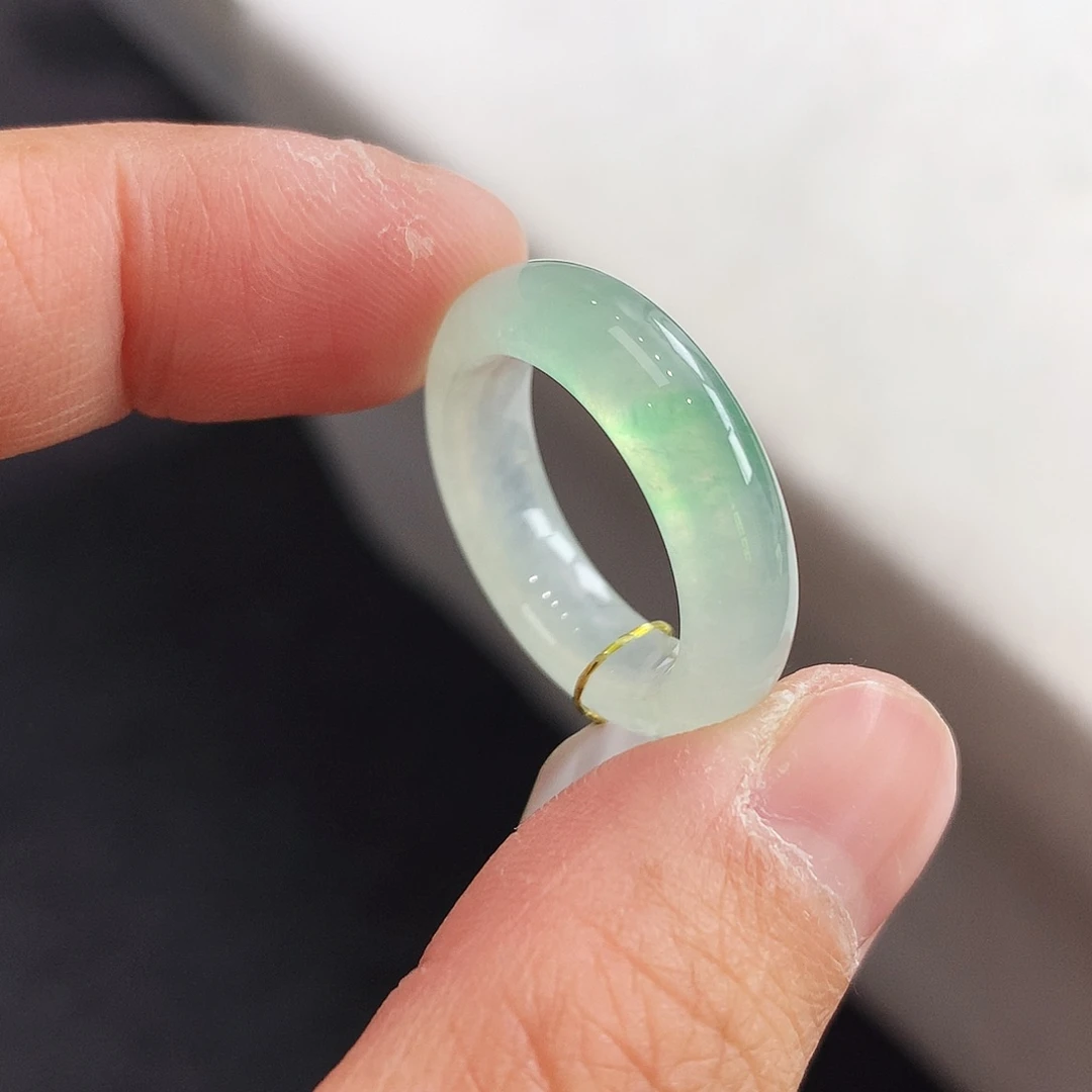 翡翠未镶嵌戒指16号