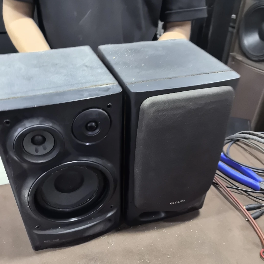 9新  爱华 500书架音箱