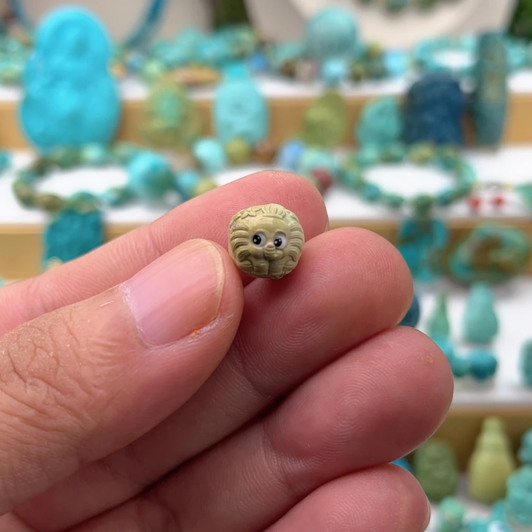 绿松石未镶嵌配饰