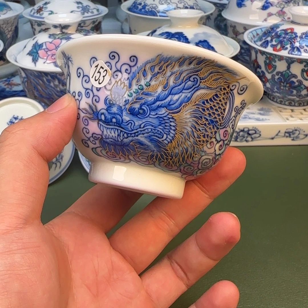 彦祖纯手工手绘茶具153