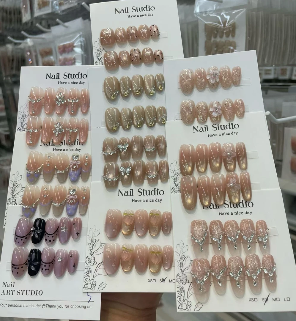 纯手工穿戴甲新店六点九