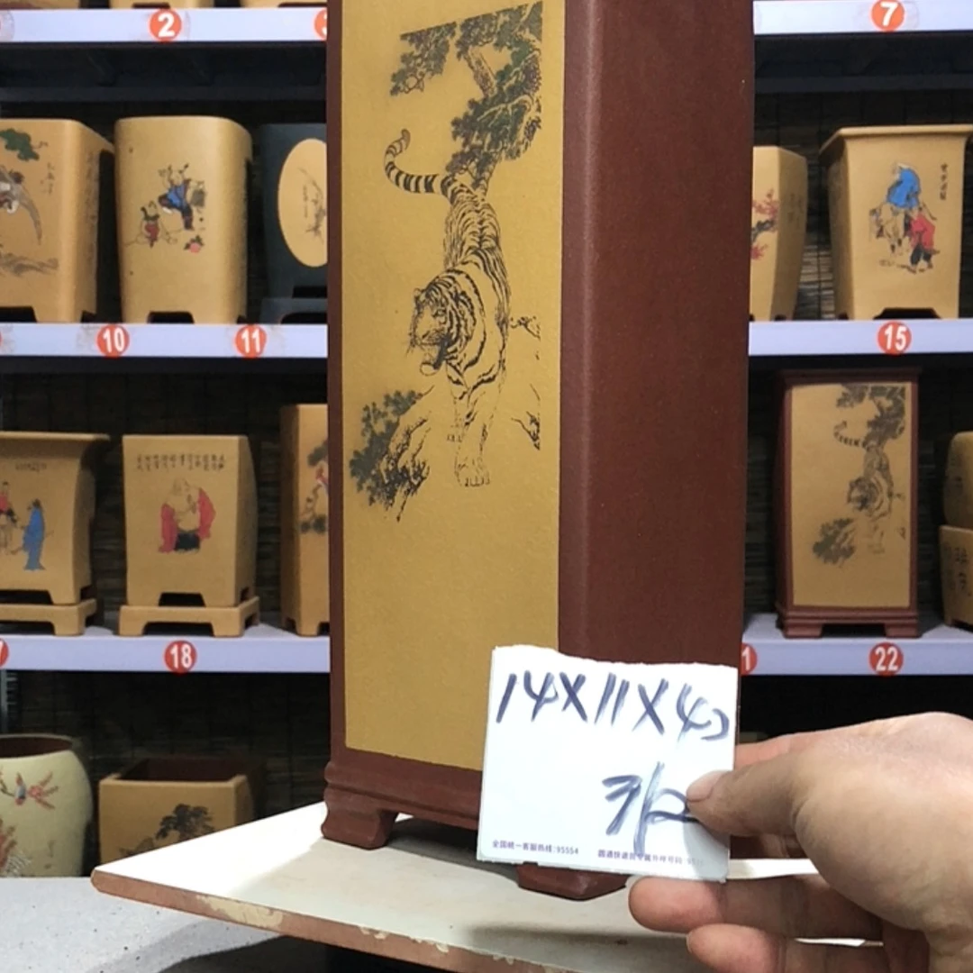 【闪购商品】紫砂花盆老*手工制作