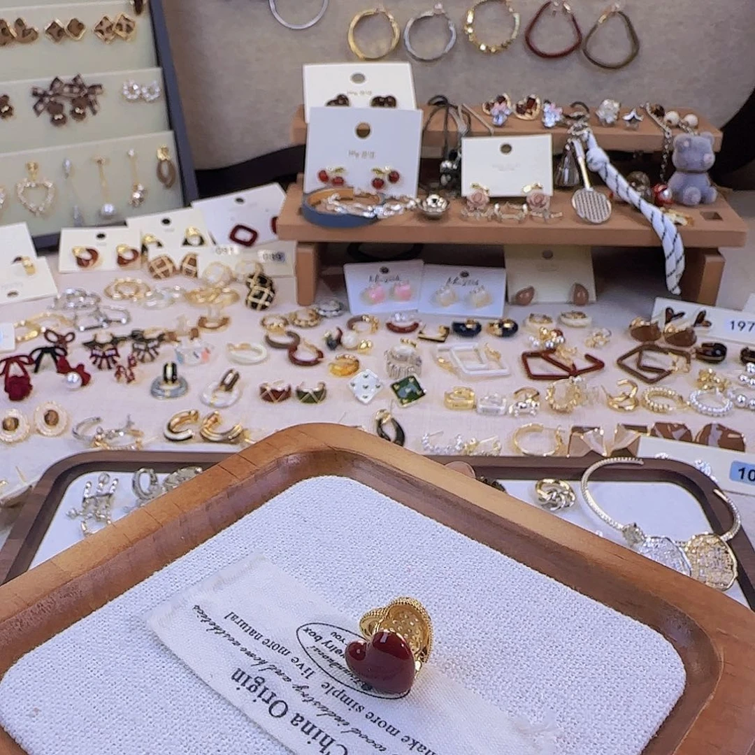 仿珍珠铜合金925银耳扣