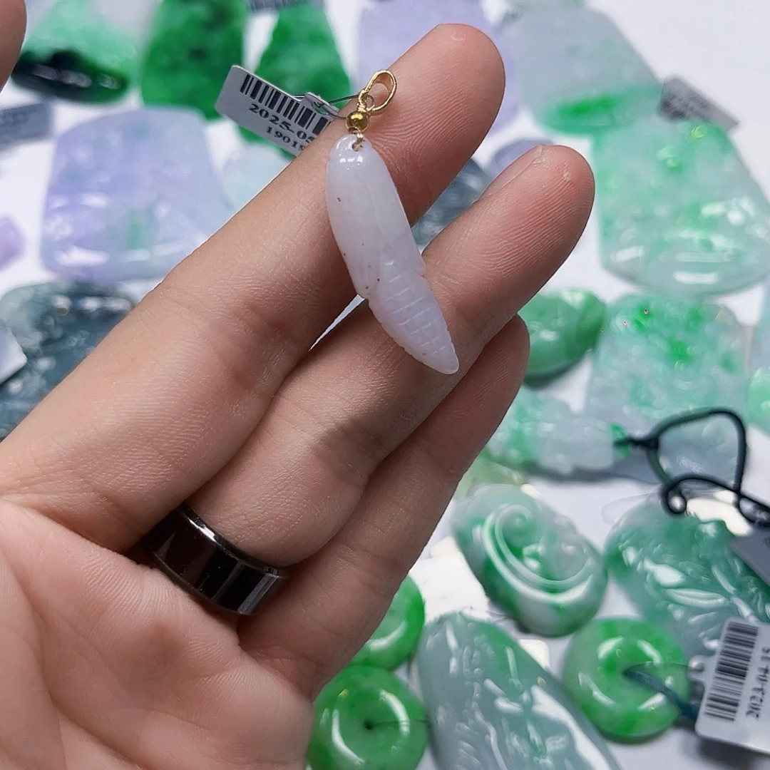 翡翠未镶嵌颈饰缅甸翡翠A货