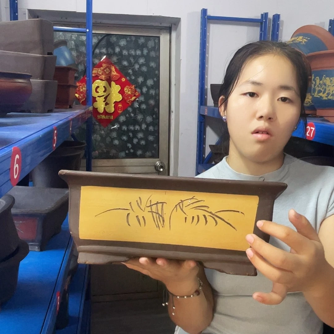 32黄马槽花盆花盆花盆