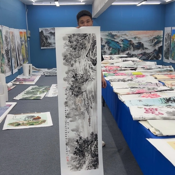 国画宣纸纯手绘字画