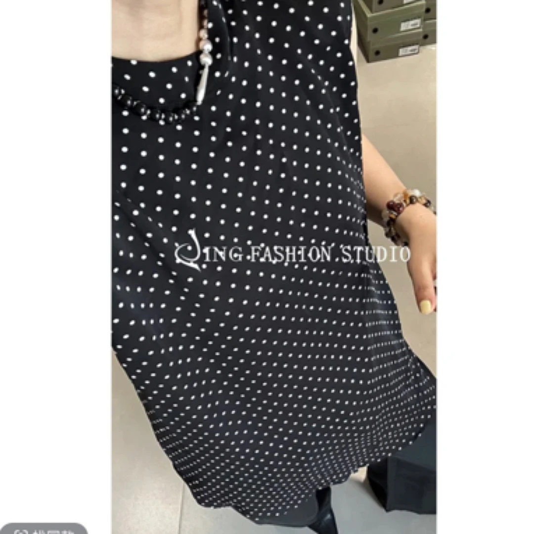 JING2025新款波点舒适百搭背心