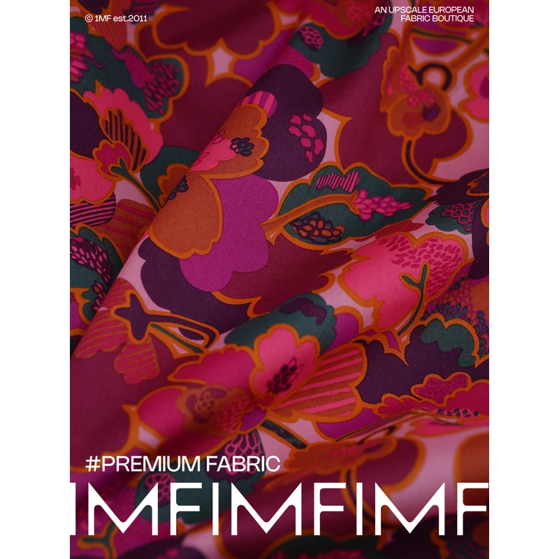 展望之花 A 英国品牌LIBERTY tana Lawn长绒棉布 幅宽136CM