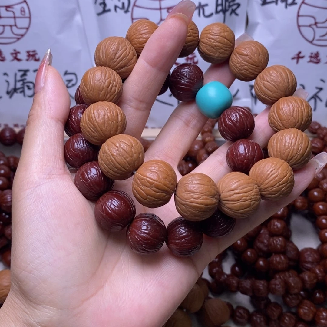 文玩核桃手串聚宝盆