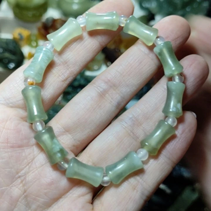 岫玉未镶嵌手串手串