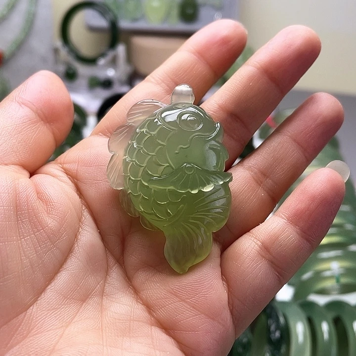 蛇纹石玉未镶嵌手镯琳*