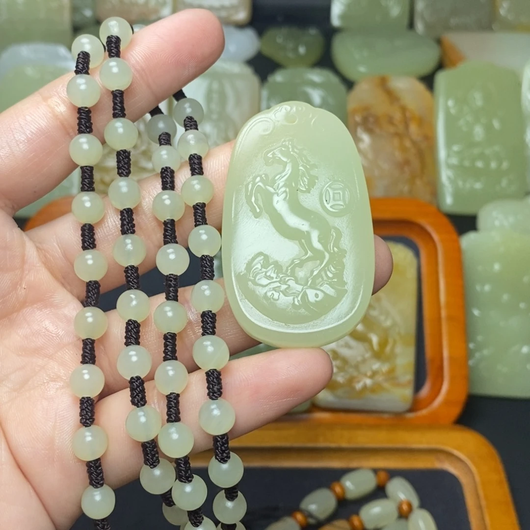 昆仑山料方解石玉