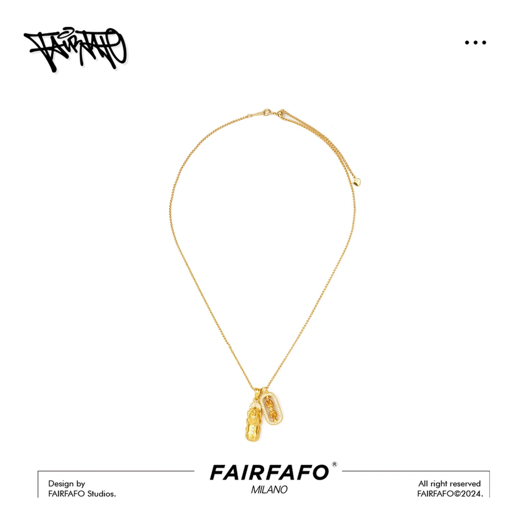 铜合金项链 林肉肉【貔貅金刚杵项链】SB5SA0272