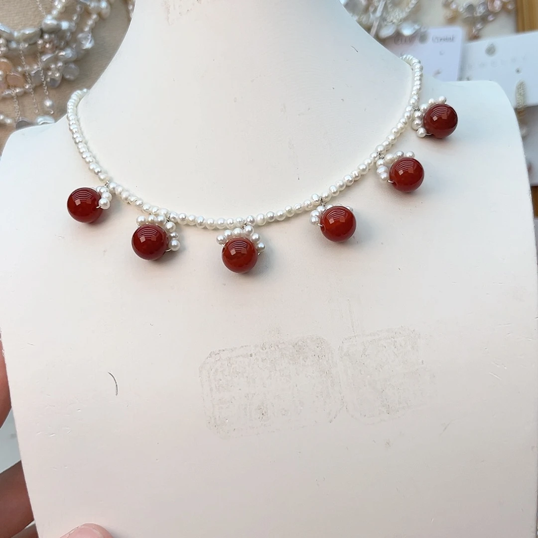 颈饰未镶嵌淡水珍珠