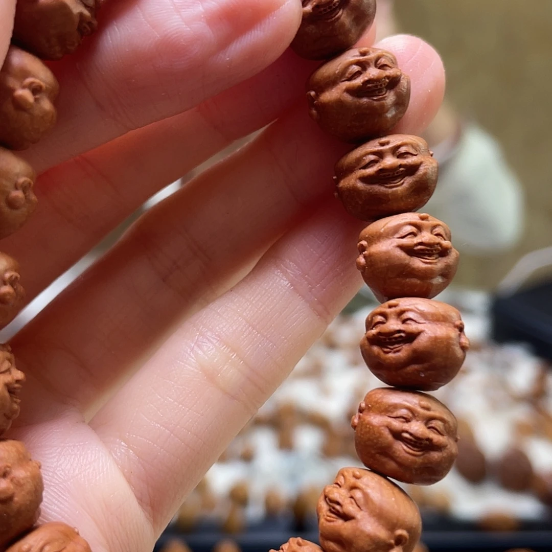 手串/手链橄榄核龙纹 开心