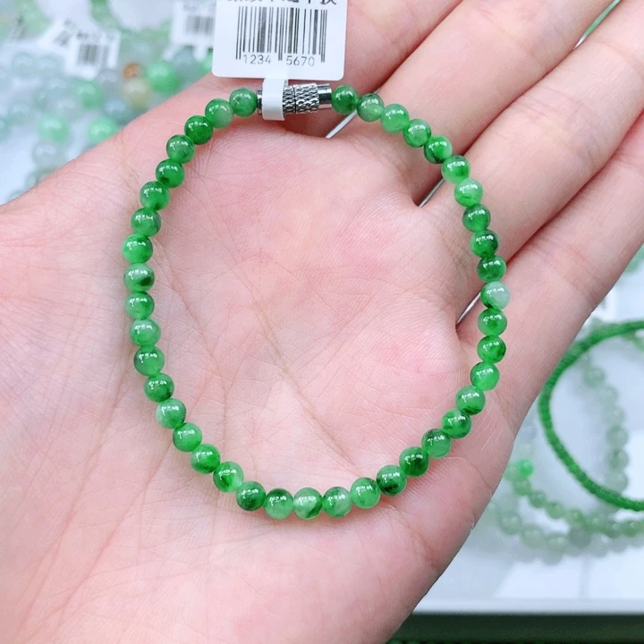 未镶嵌手链翡翠翡翠