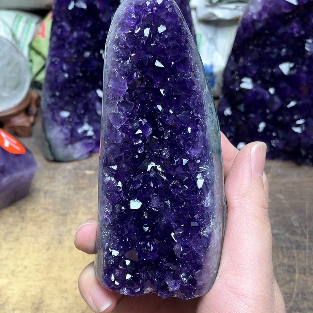 未镶嵌紫晶大型摆件（非配饰）想*美