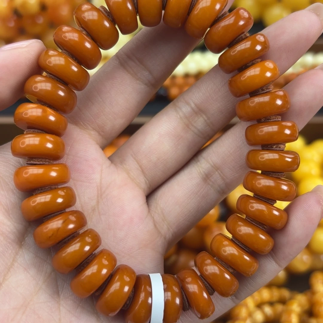 未镶嵌颈饰琥珀蜜蜡