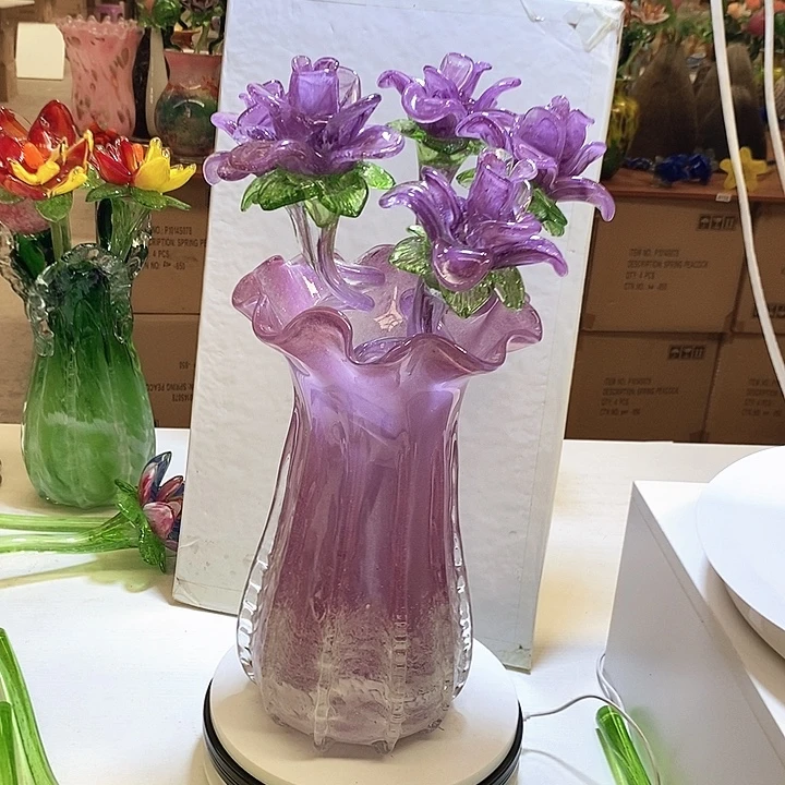 夜光花加瓶高45厘米宽12