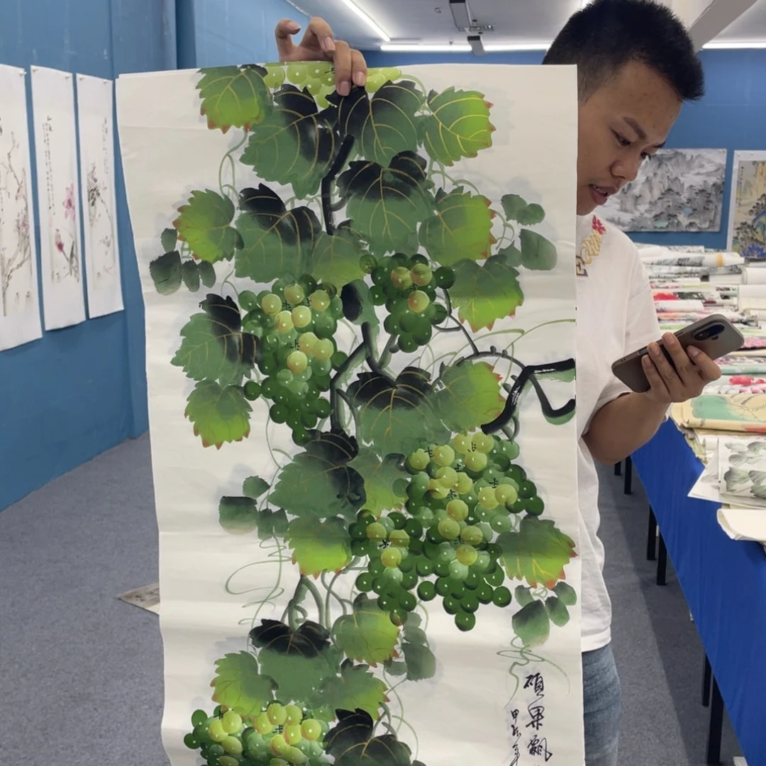 国画手绘国画欣赏一下