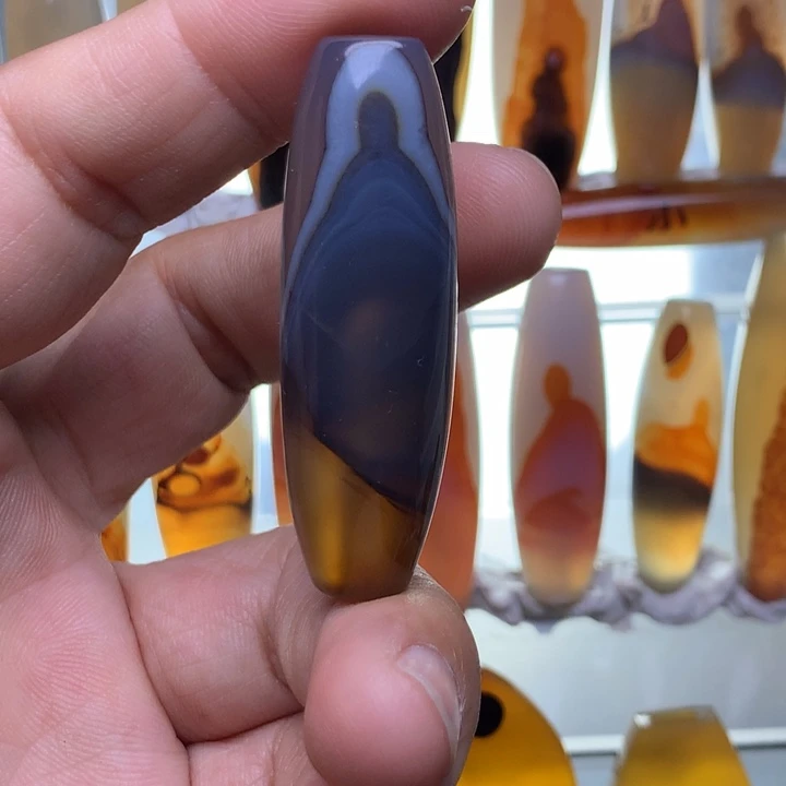 玛瑙/玉髓颈饰未镶嵌21