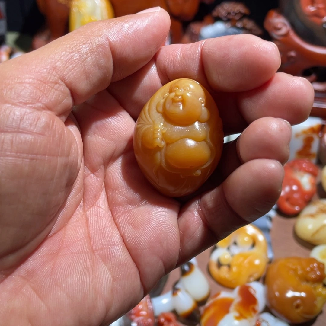 小***藏和田玉未镶嵌吊坠(不含链)