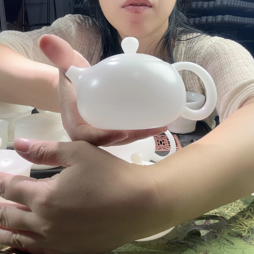 素烧璞玉薄胎西施壶200ml