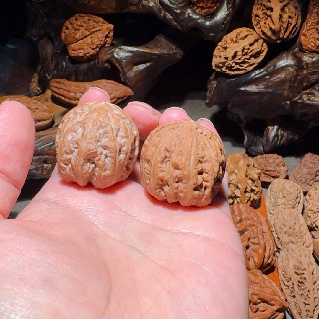 社***料文玩核桃吊坠包子