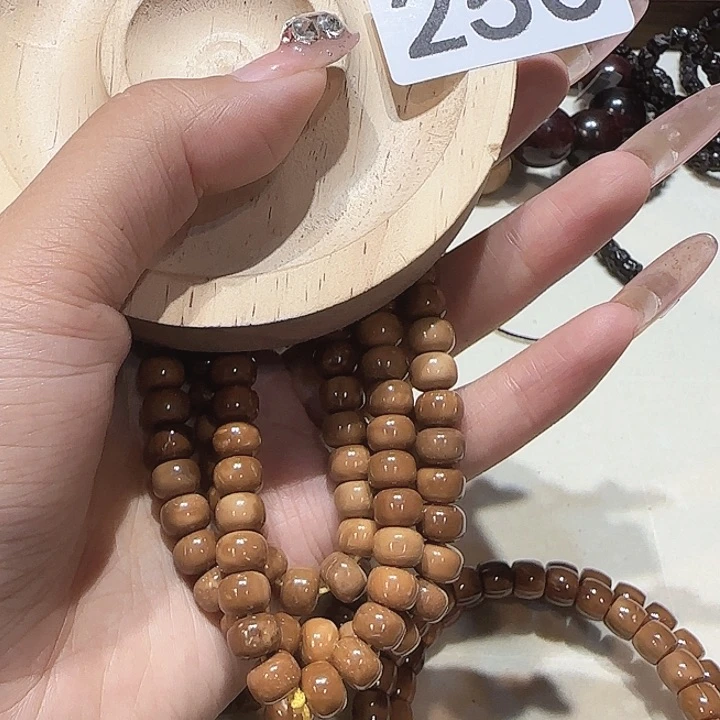译***萱香榧木木质摆件工艺品