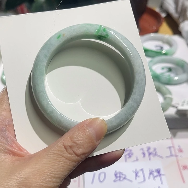 翡翠未镶嵌手镯纯天然缅甸翡翠手镯