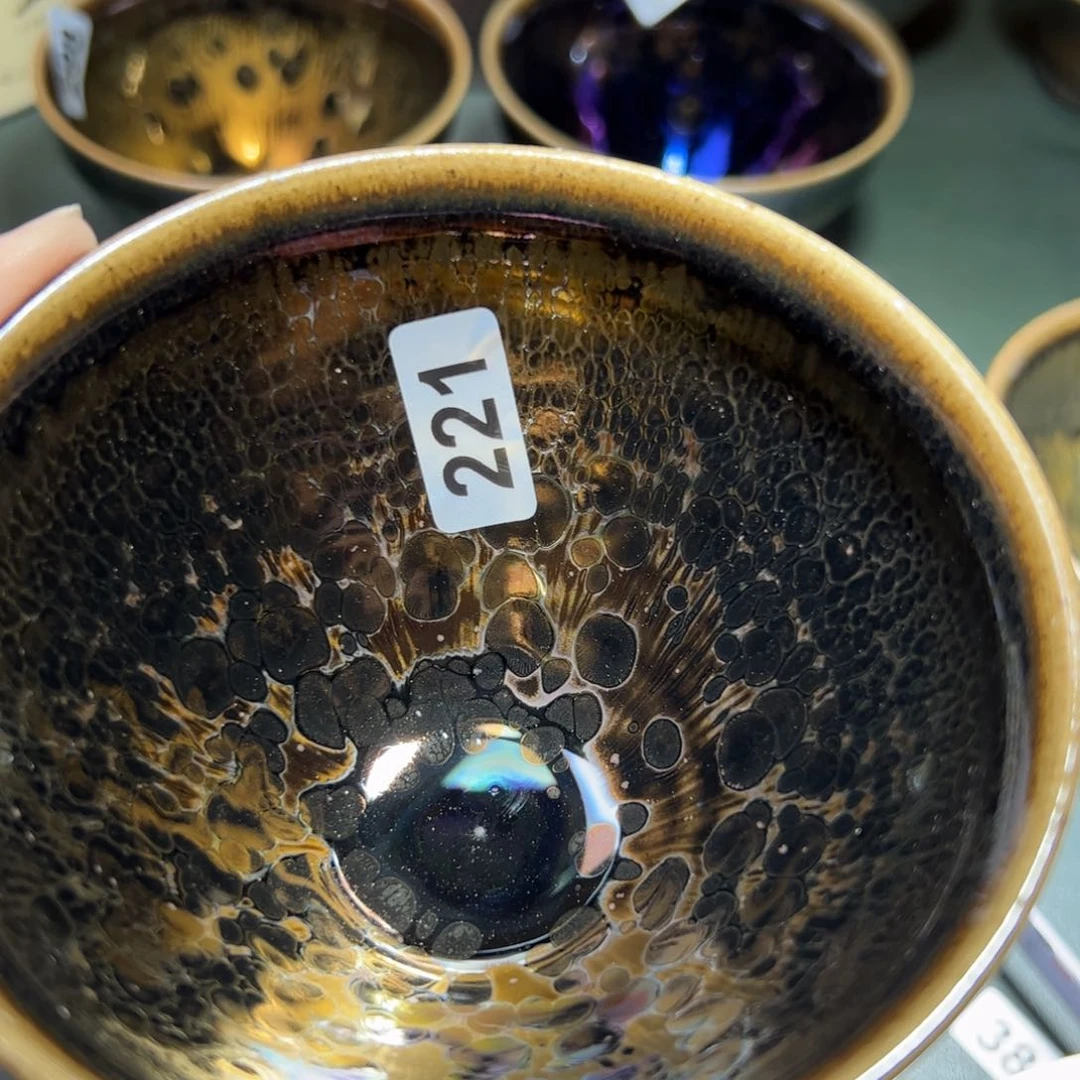 茶盏枫**秋全手工原矿原釉建盏