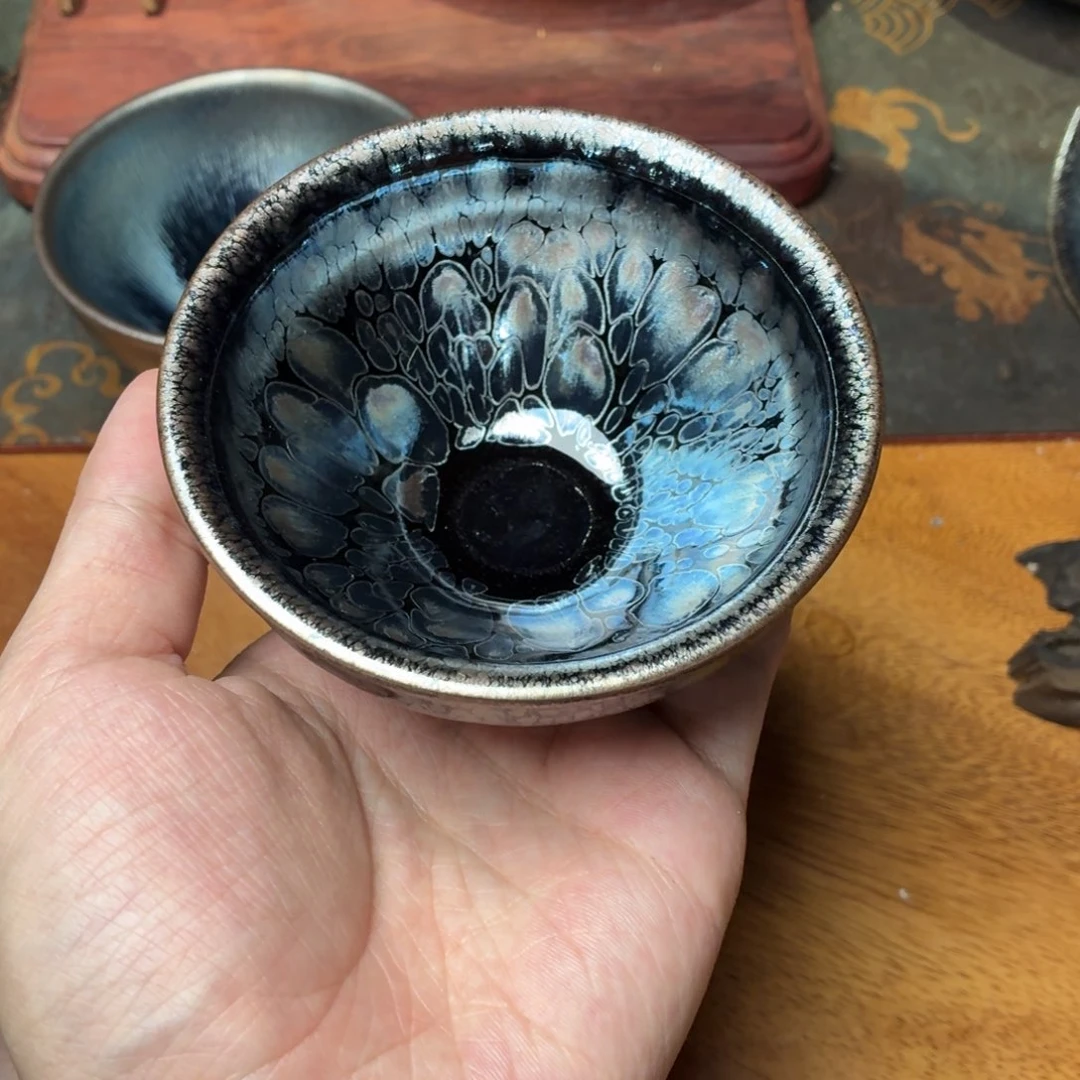 茶盏建窑建盏主人杯
