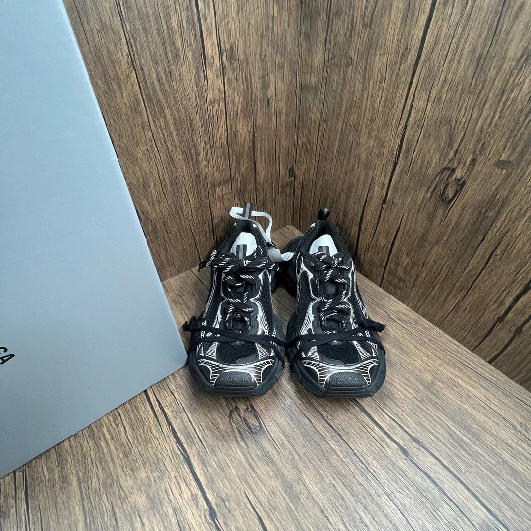 未使用 Balenciaga/巴黎世家 3XL 黑银老爹鞋 36码 37码 38码
