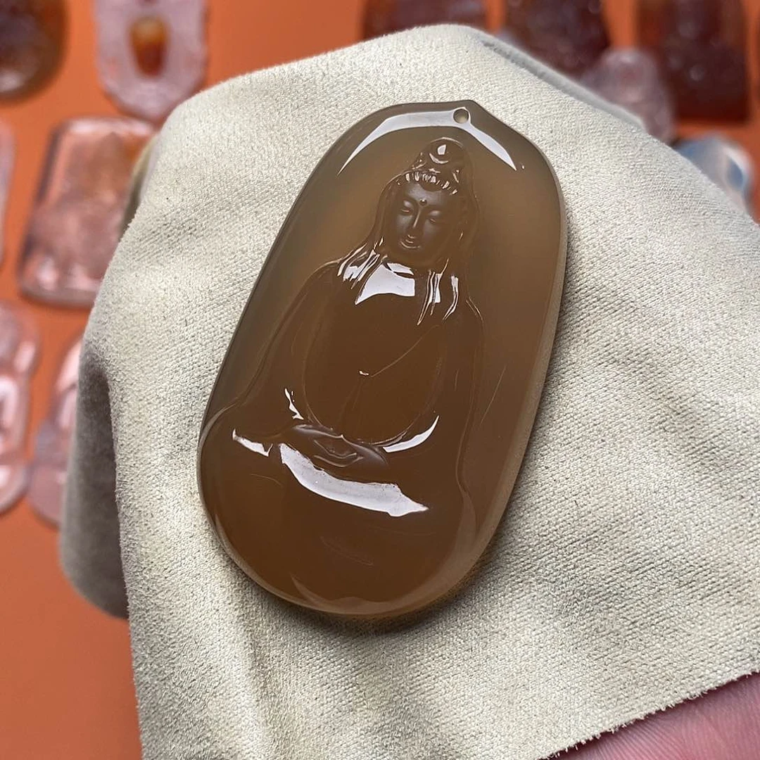 玛瑙/玉髓颈饰未镶嵌凸*