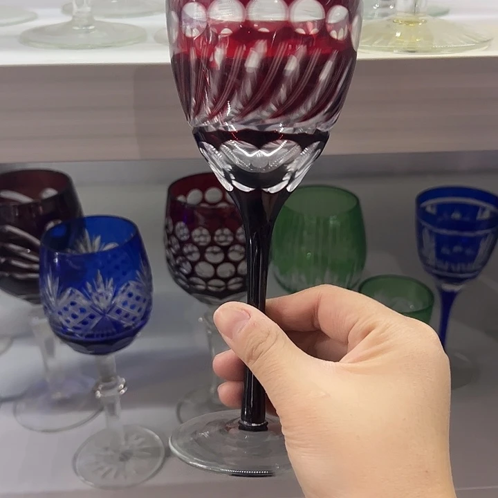 平底款水晶玻璃微瑕一个