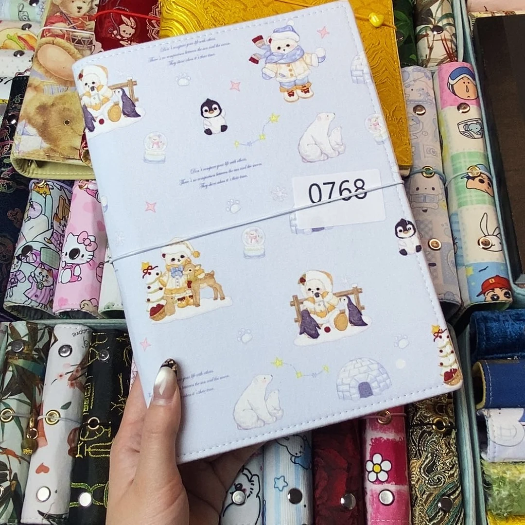 织绣A5活页不带纸0768