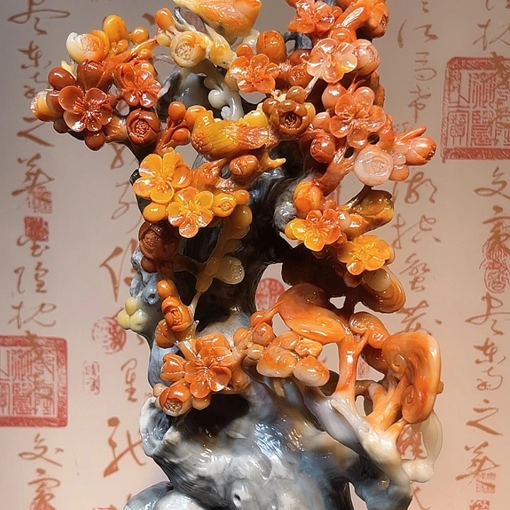 寿山石雕刻工艺山水