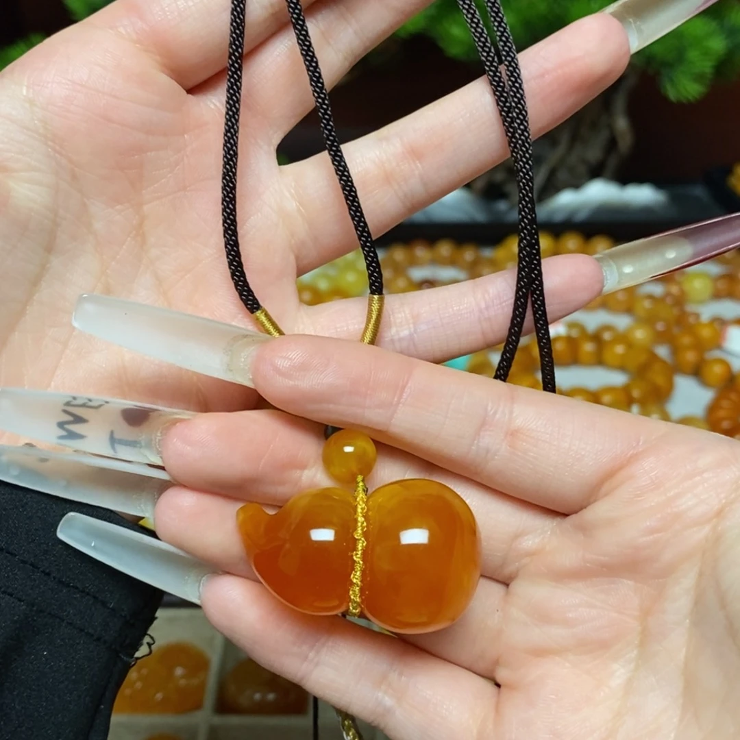【闪购商品】蜜蜡颈饰未镶嵌定制项链