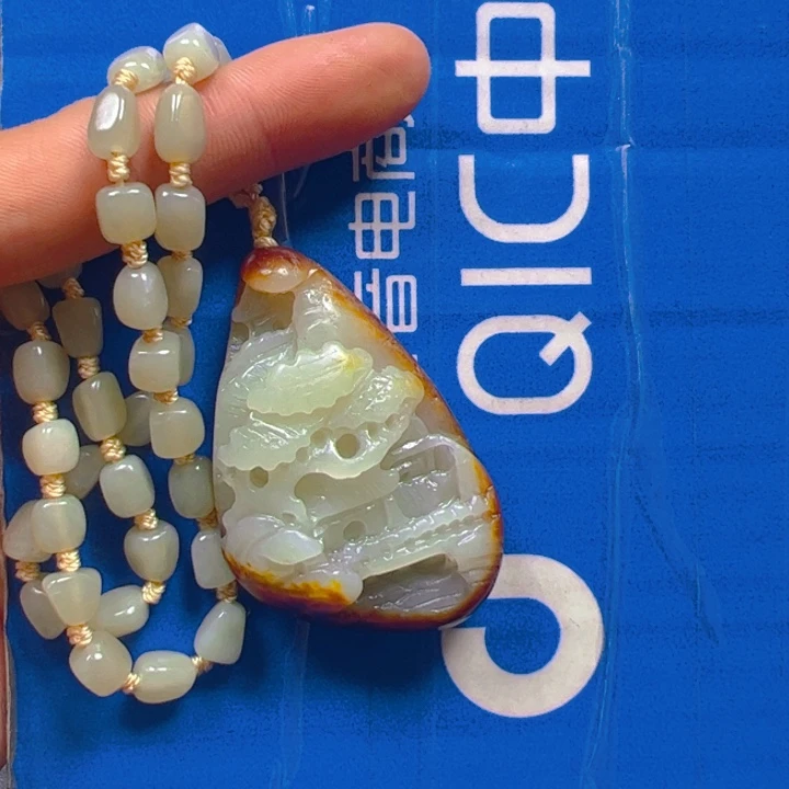 和田玉把件未镶嵌