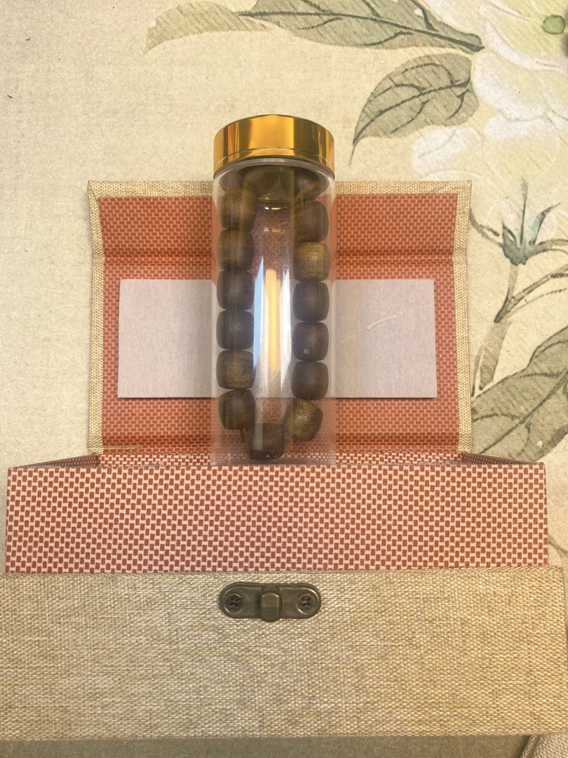 【云起】芽白13X14桶珠老料香味好手工珠串DIY编织