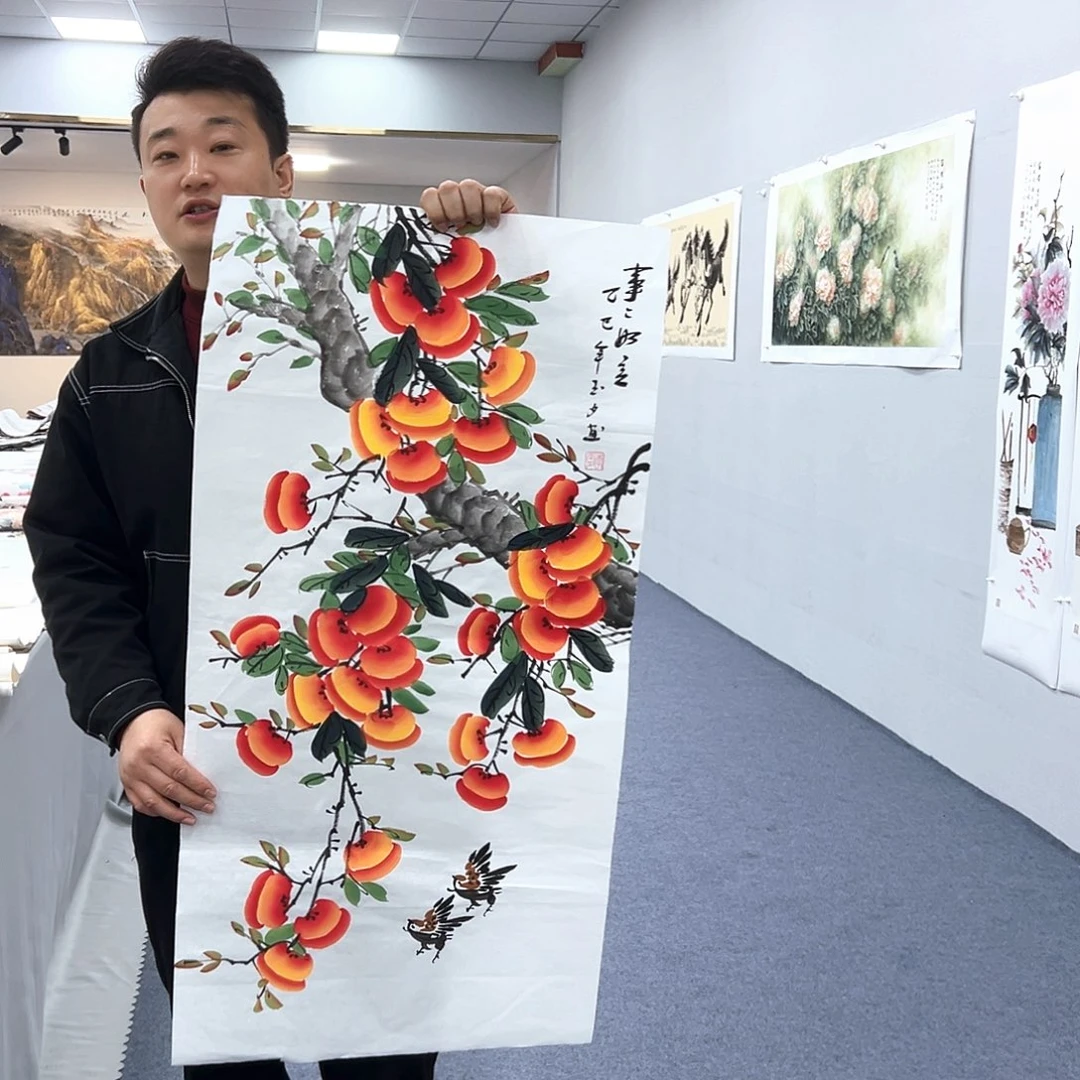 国画国画作品宣纸纯手绘