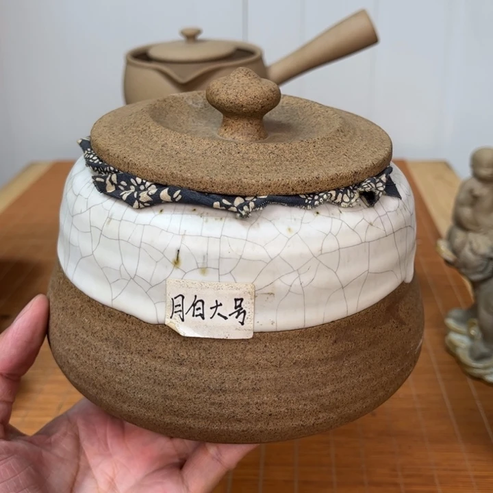 瓷片老段烧茶器茶具！