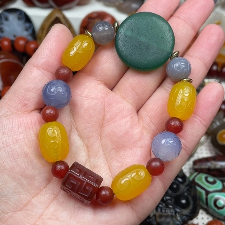 玛瑙/玉髓未镶嵌颈饰